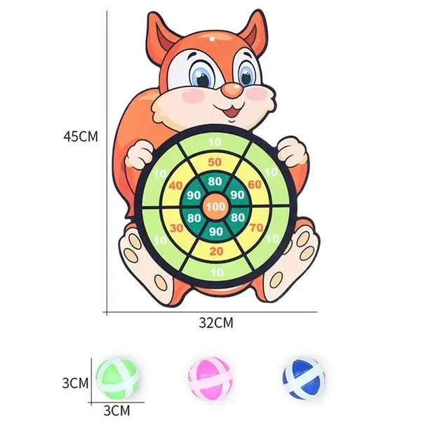 Funny and Safe Cartoon Dart Board Games