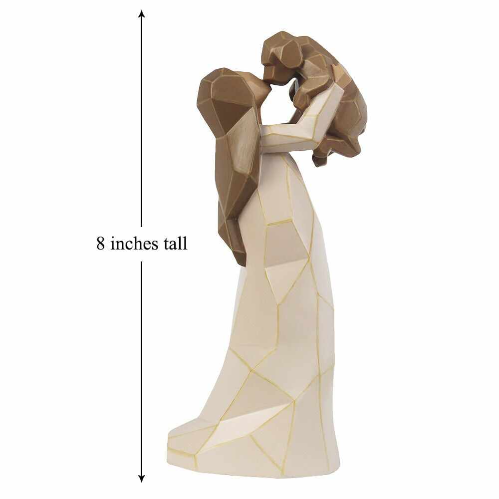 8 Inch Angel of Friendship Dog Monuments Figurines