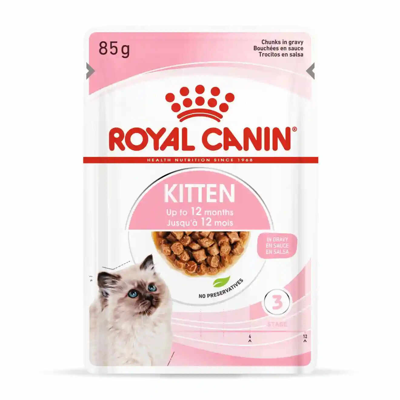 Royal Canin - Kitten Wet Food In Gravy 85g