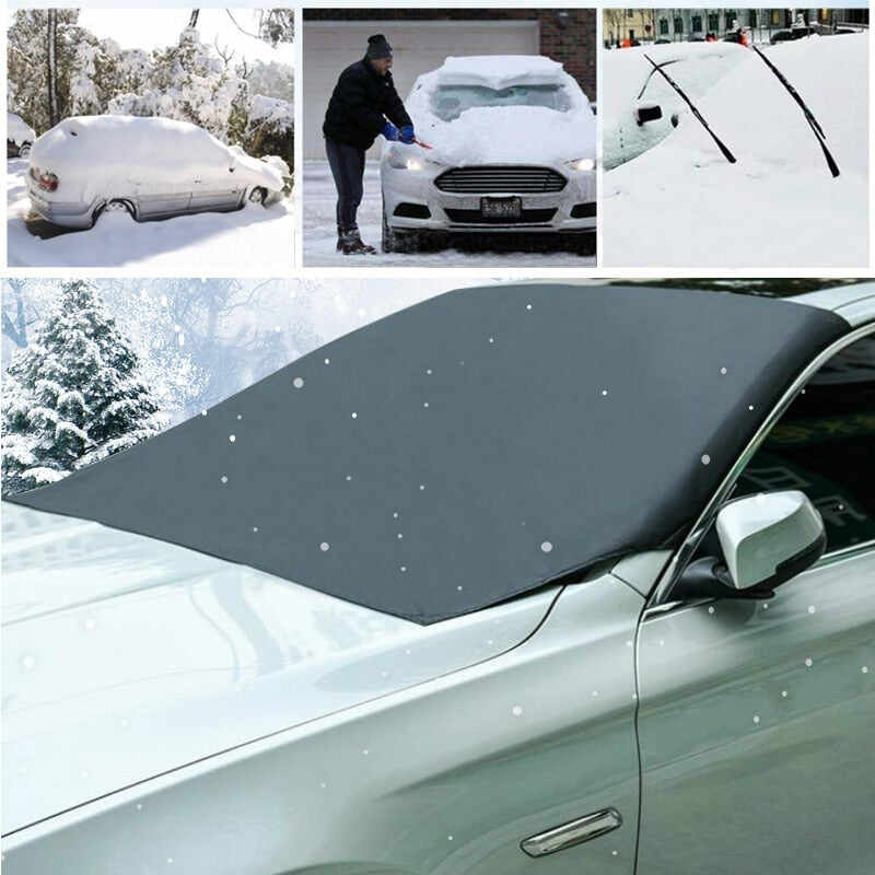 MAGNETIC COVER CAR WINDSHIELD PROTECTOR - BLACK