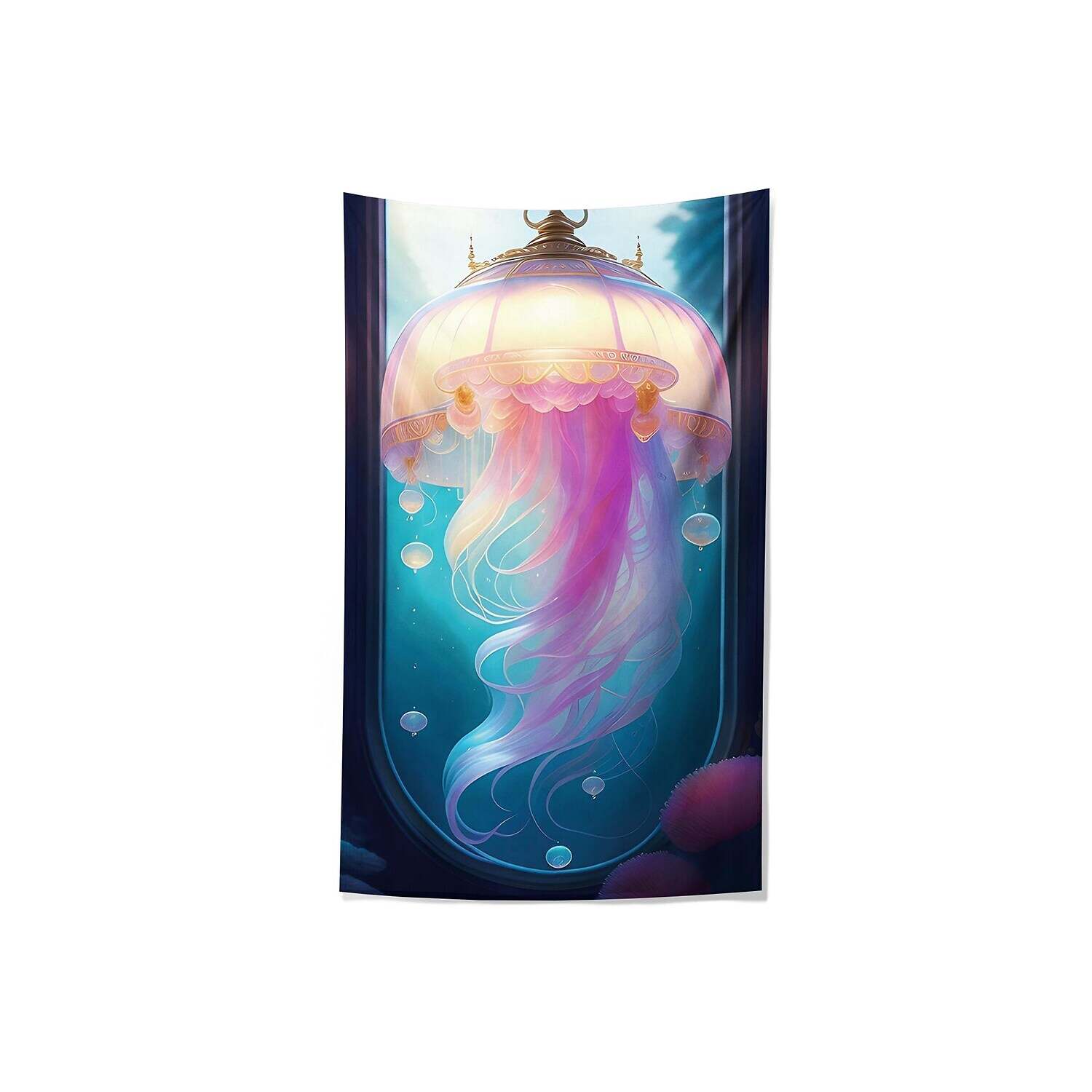 Jellyfish Ocean Wall Tapestry Art Decor
