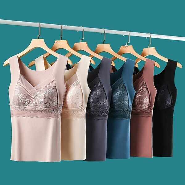 BIG SALE - 50% OFFBuilt-in Bra Thermal Underwear