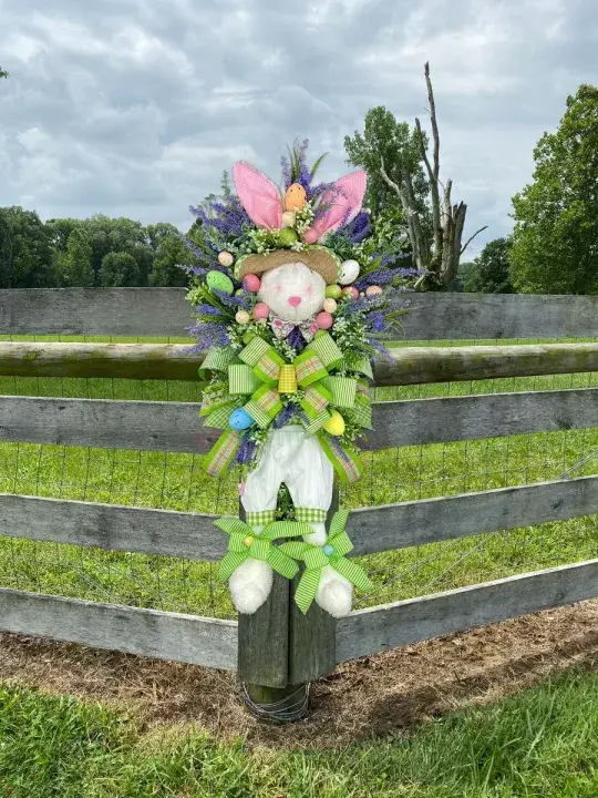 🐰💐2023 NEW EASTER BUNNY COLORFUL WREATH🐰💐——🔥LIMITED DISCOUNT🔥