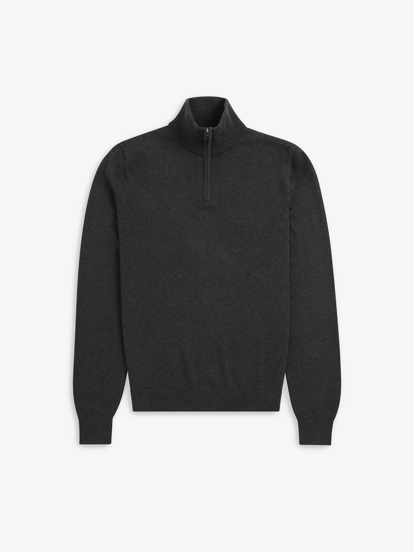 Hot Sales 50% Off- Men's Cotton Silk Half-Zip Jumper Pullover (Buy 2 Free Shipping)