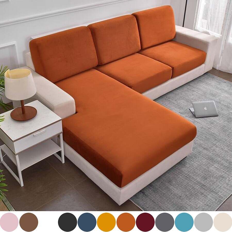 Stretch Sofa Seat Cushion Cover Slipcover Sofa Cover