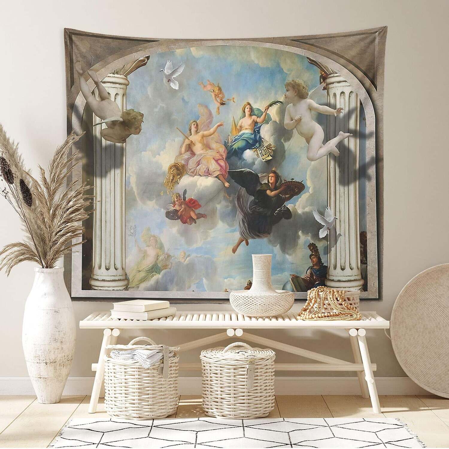 Art Tapestry Greek Mythology Renaissance Wall Art Decor