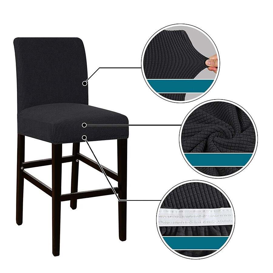 Stretch Bar Stool Cover Counter Stool Pub Chair Slipcover