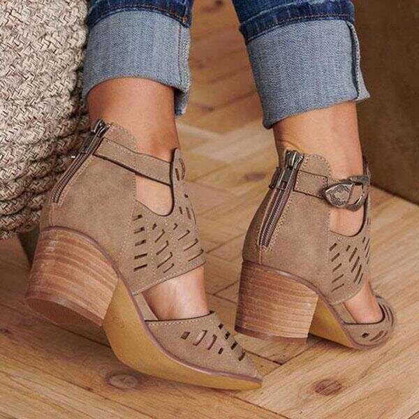 Women Adjustable Buckle Sandals