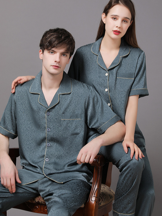 Regular Sleeve Others Casual Regular Fit Matching Couple Pajama Set