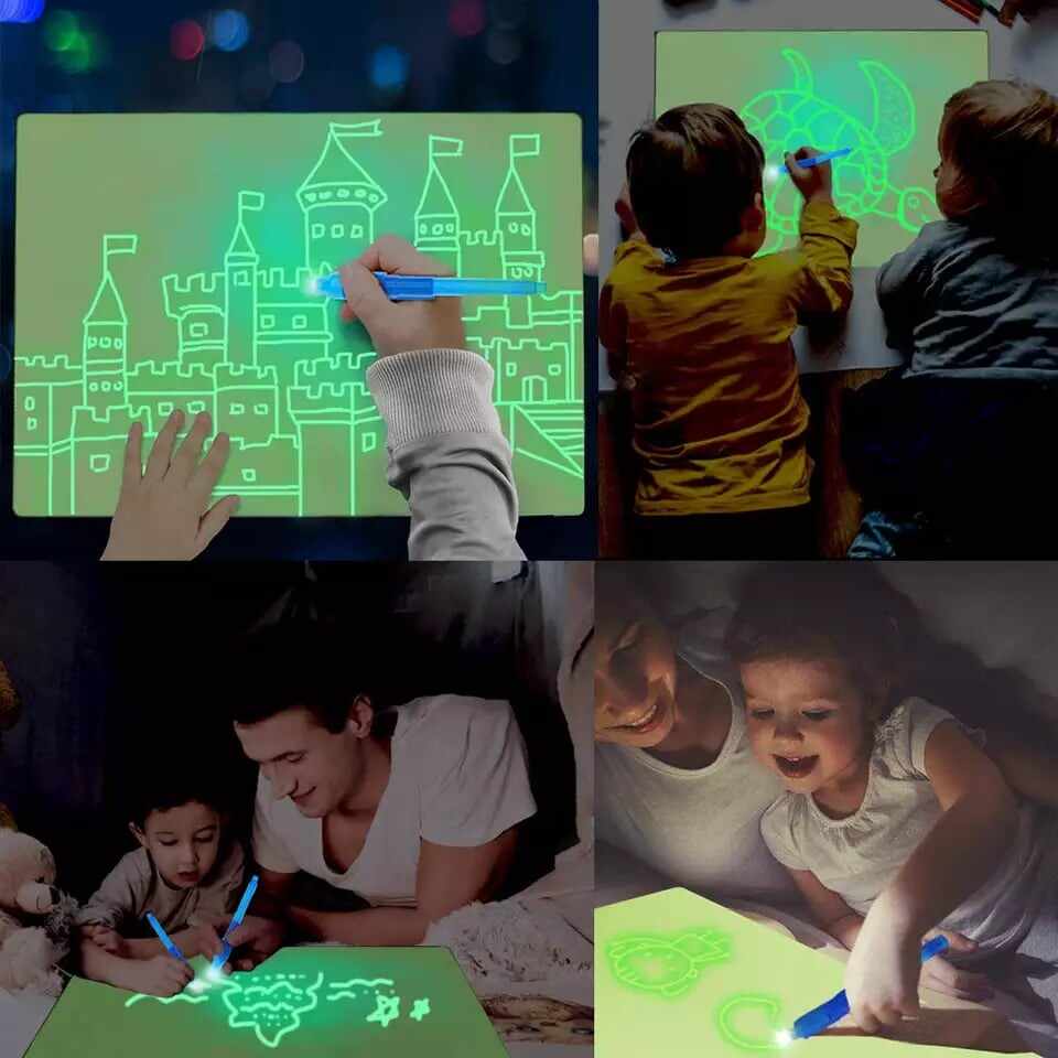 BIG SALE - 25% OFFMagic LED Light Drawing Pad - Release the Creativity of Children!