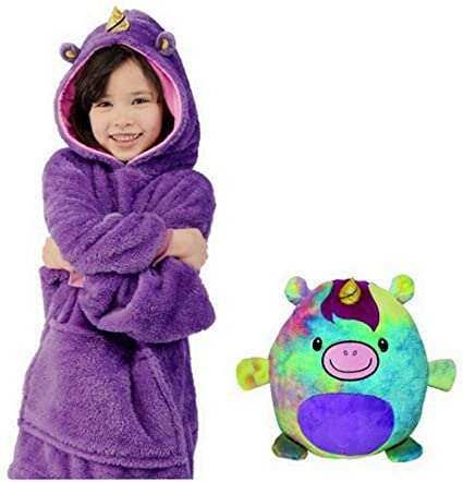 Ultra-Soft Animal Plush Toy & Hoodie