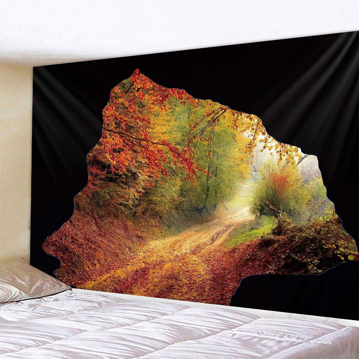 Natural Large Wall Tapestry Cave Art Decor Photograph Backdrop