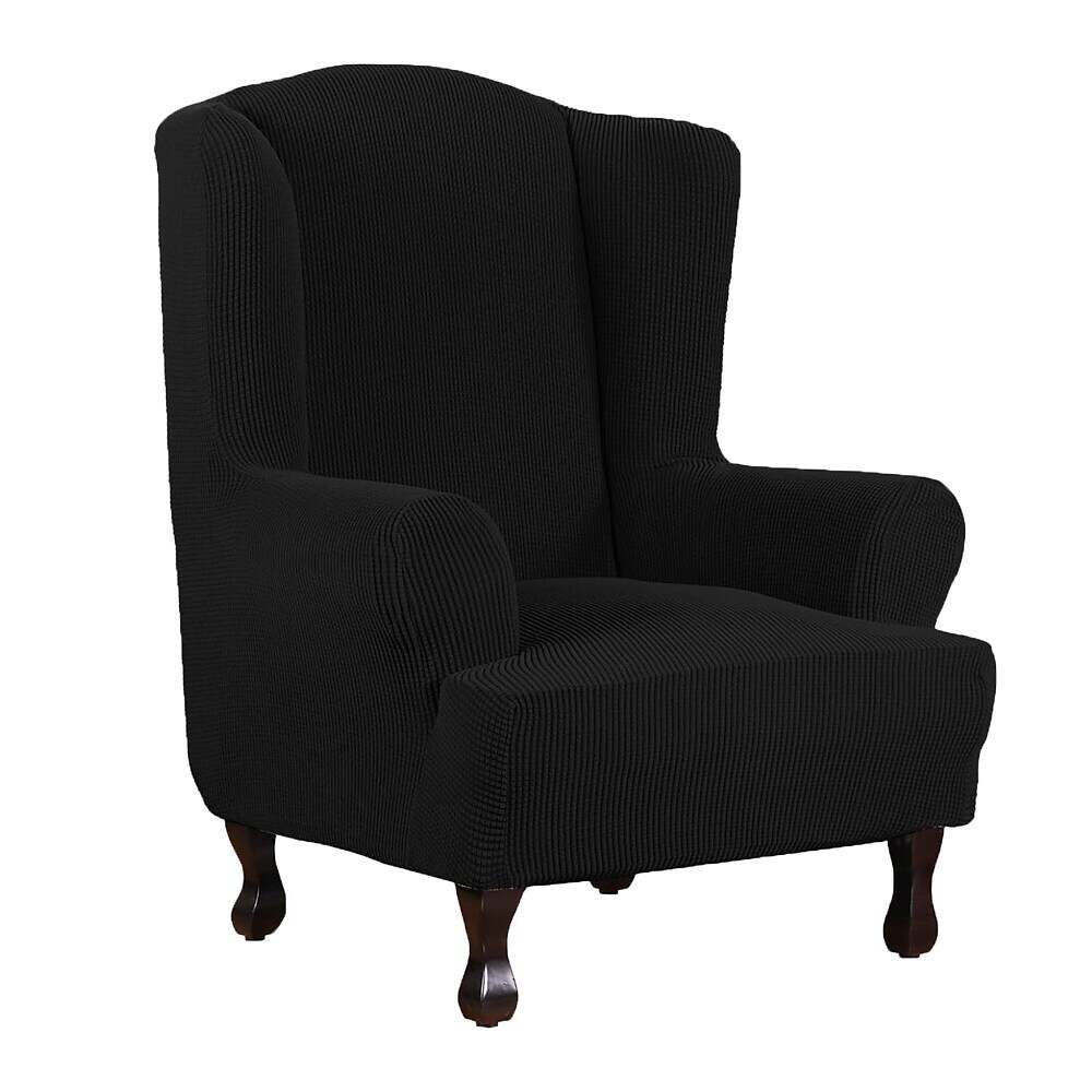 Stretch Wingback Chair Cover