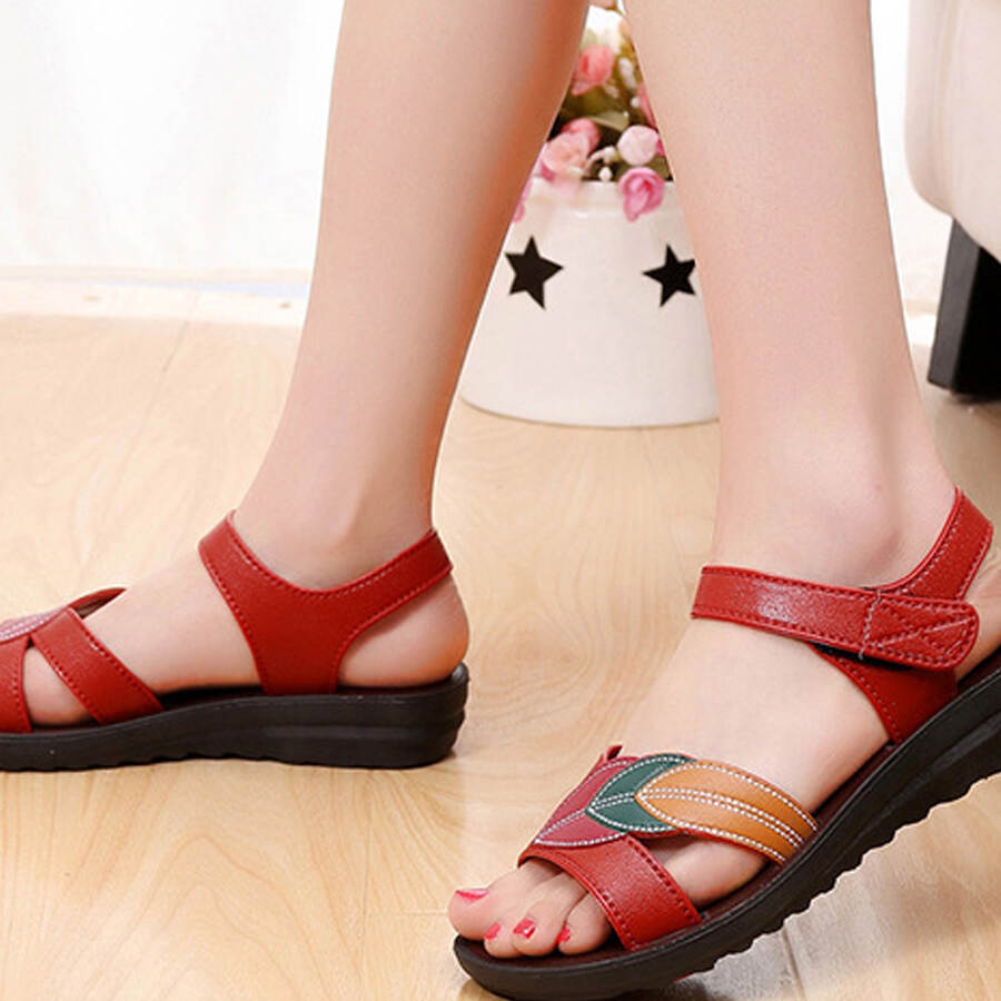 Mother elderly pregnant women soft bottom non-slip comfortable sandals shoes