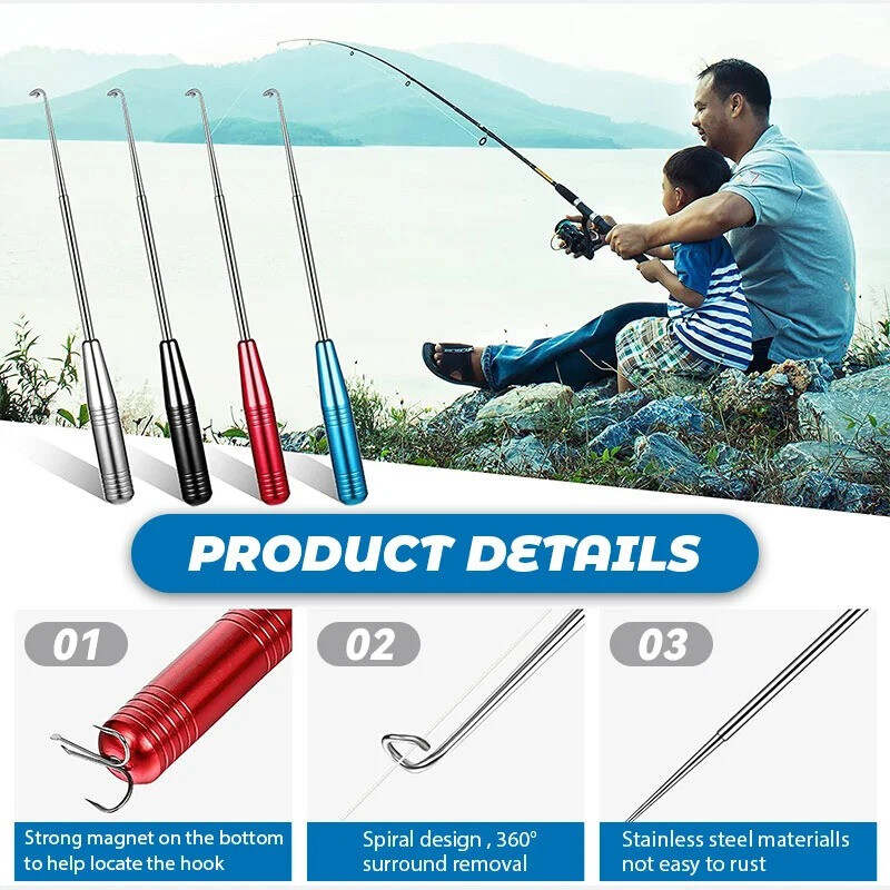 3PCS/Set Fishing Hook Quick Removal Device