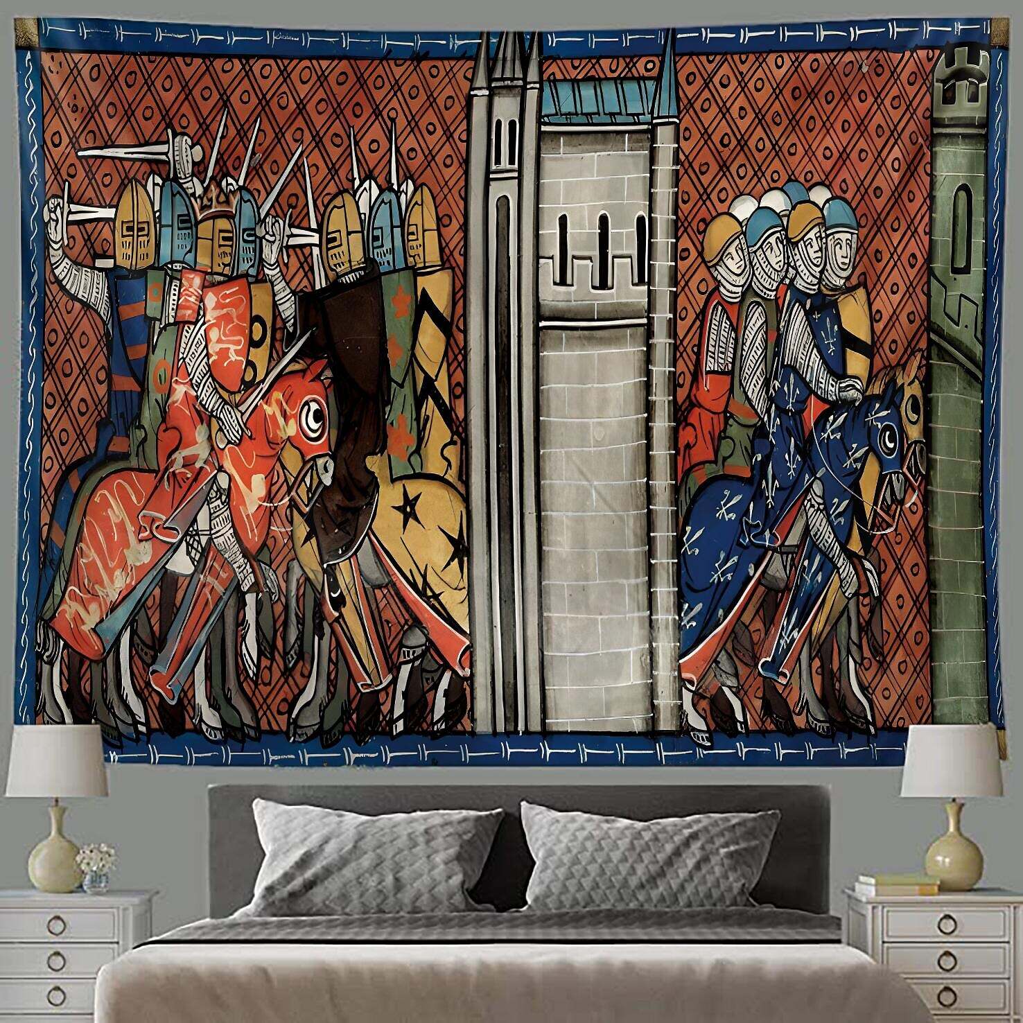 Medieval Wall Tapestry Art Decor Bedroom Living Room Decoration