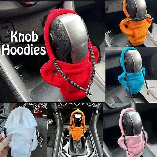 Hoodie Car Gear Shift Cover