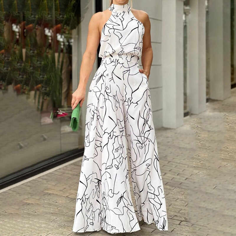 Women  Art Print Jumpsuit