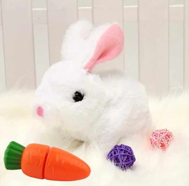 BIG SALE - 47% OFF Bunny Toys Educational Interactive Toys Bunnies Can Walk and Talk