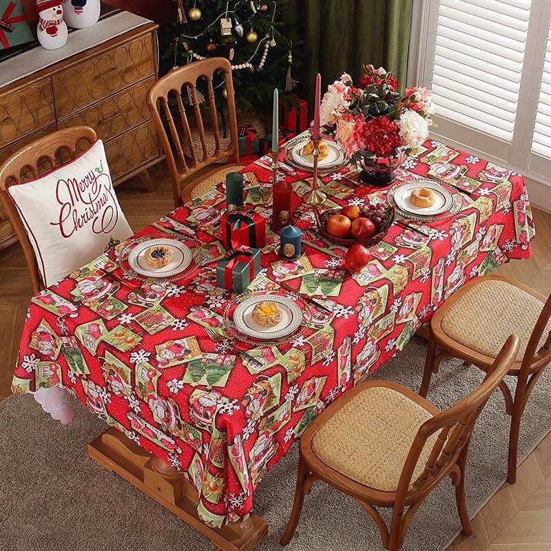 Christmas Decoration Rectangle Tablecloth