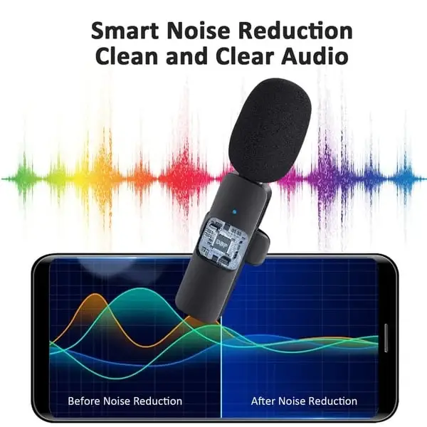 🔥LAST DAY 48% OFF🔥New Wireless Lavalier Microphone