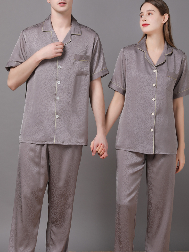 Regular Sleeve Others Casual Regular Fit Matching Couple Pajama Set