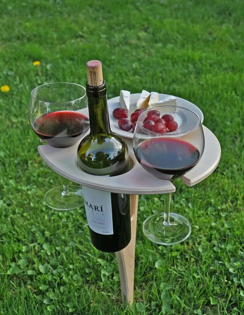 🍷Outdoor Folding Wine Table