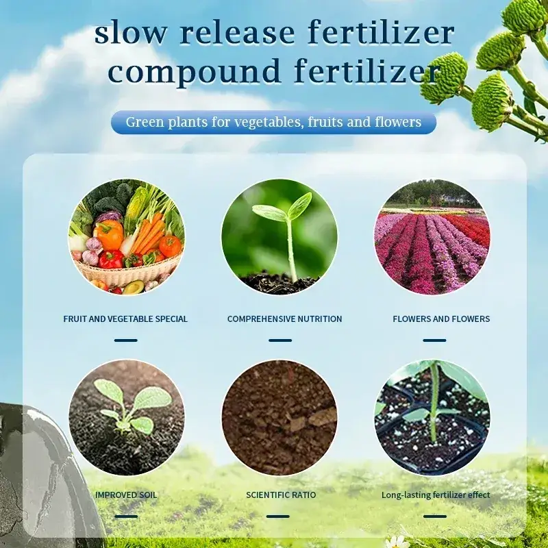 Slow-Release Tablet Organic Fertilizer Happy Mother's Day Sale