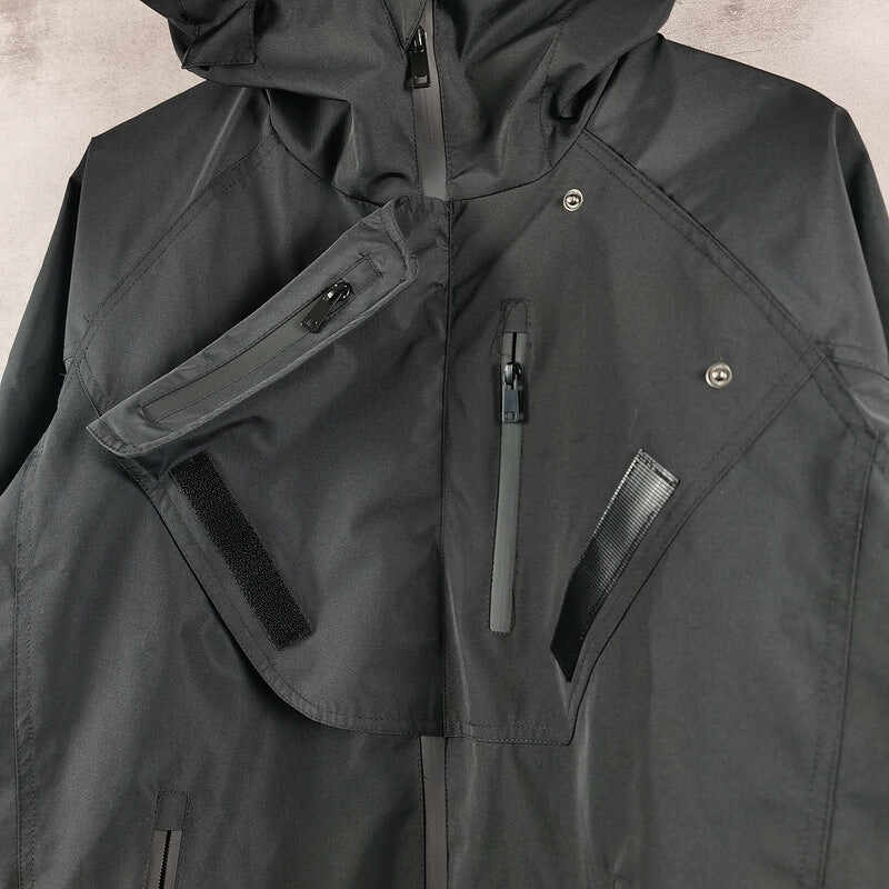 Multi-Zipper Pocket Jacket