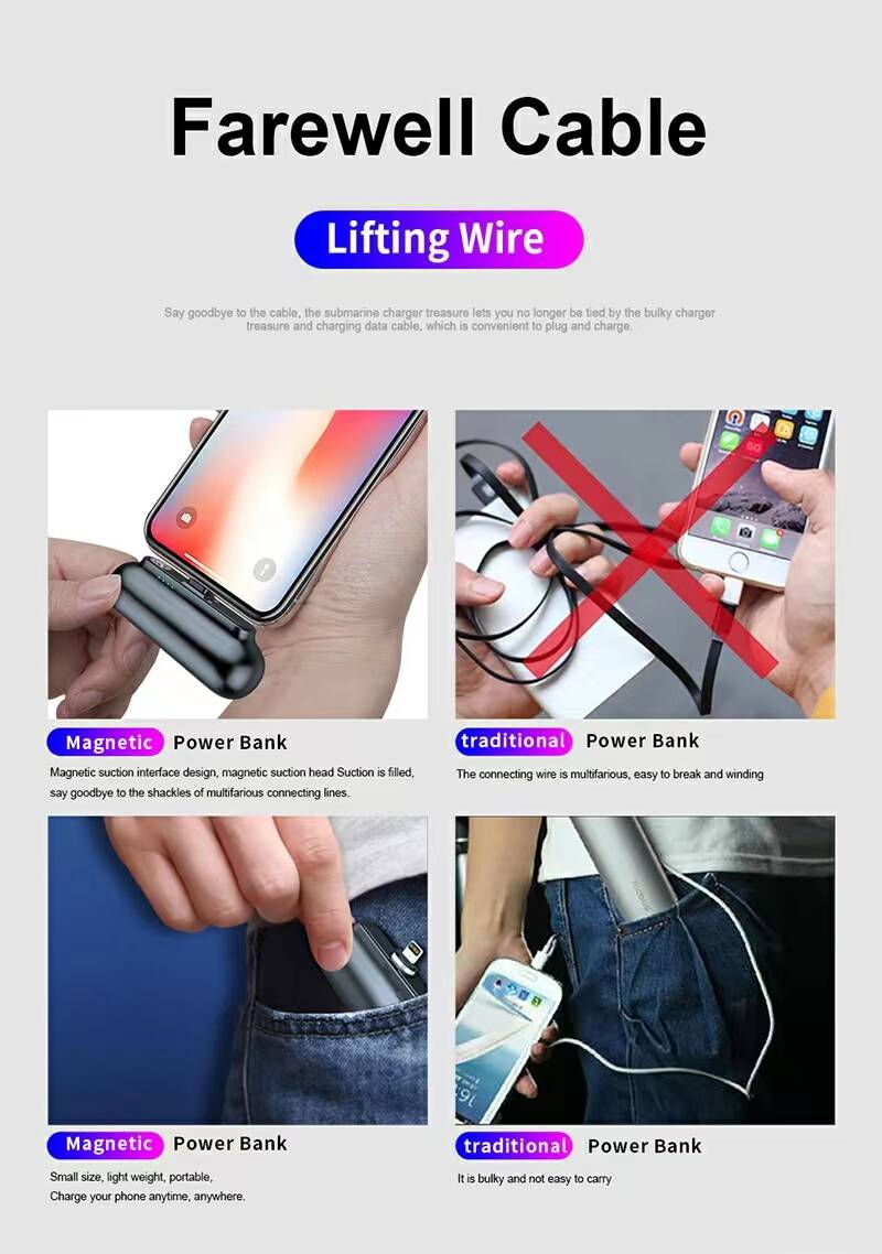 Portable 3 in 1 Power Bank