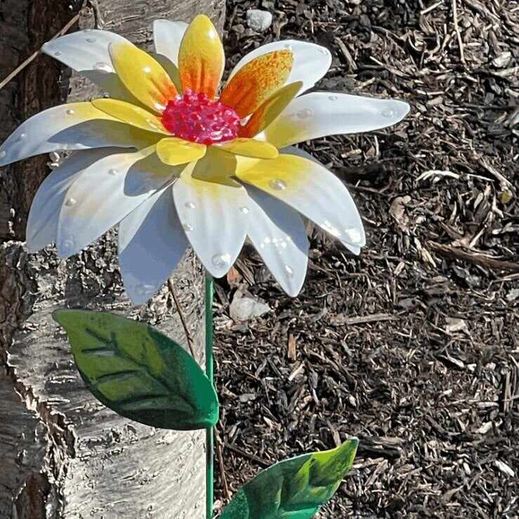 Spring Sales -47%OFFMetal Flowers Garden Stakes
