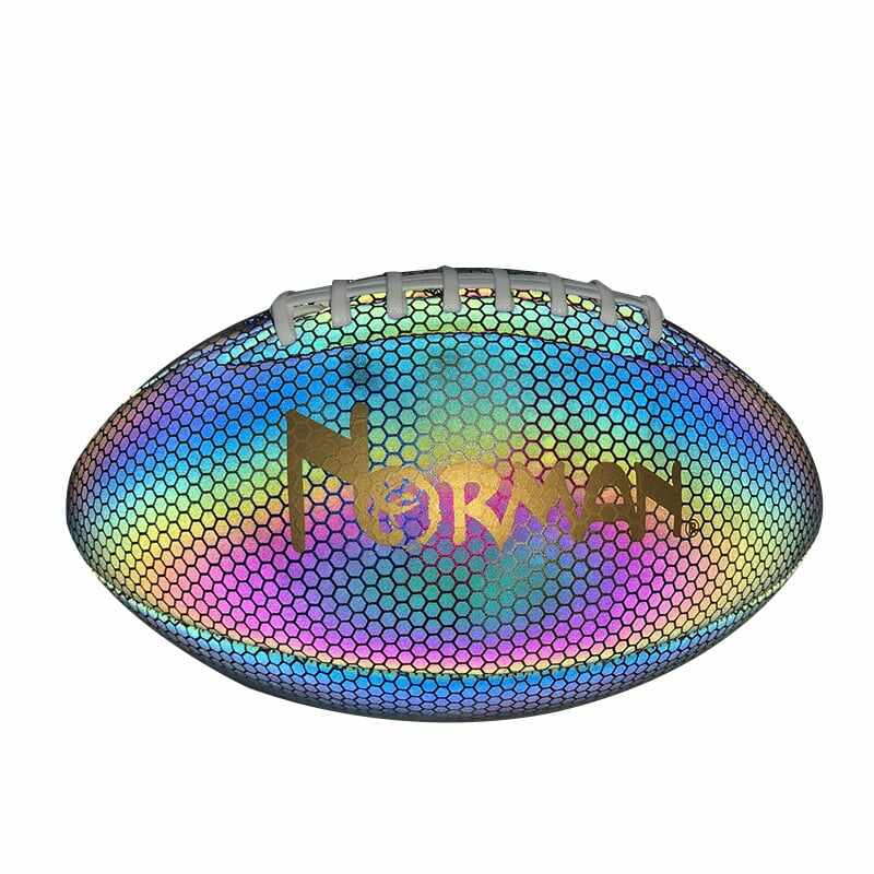 BIG SALE - 50% OFFHolographic Reflective Glowing Rugby Football and Basketball