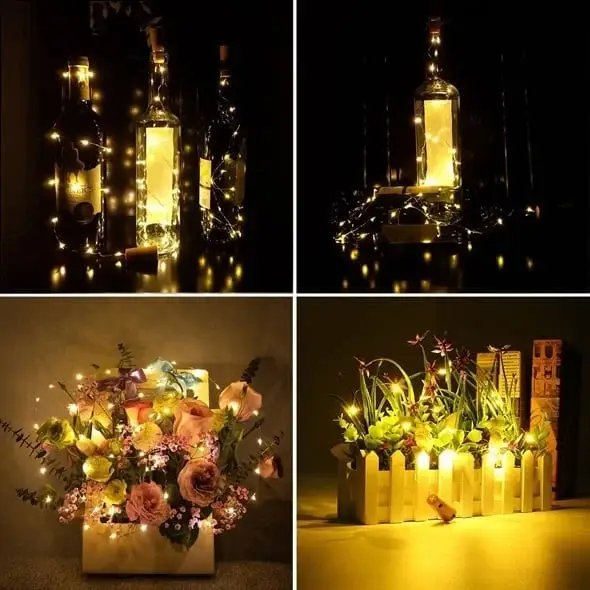 (HOT SALE NOW-50% OFF) BOTTLE LIGHTS ( Battery Included - Replaceable )(Buy 10 Extra 15%OFF)