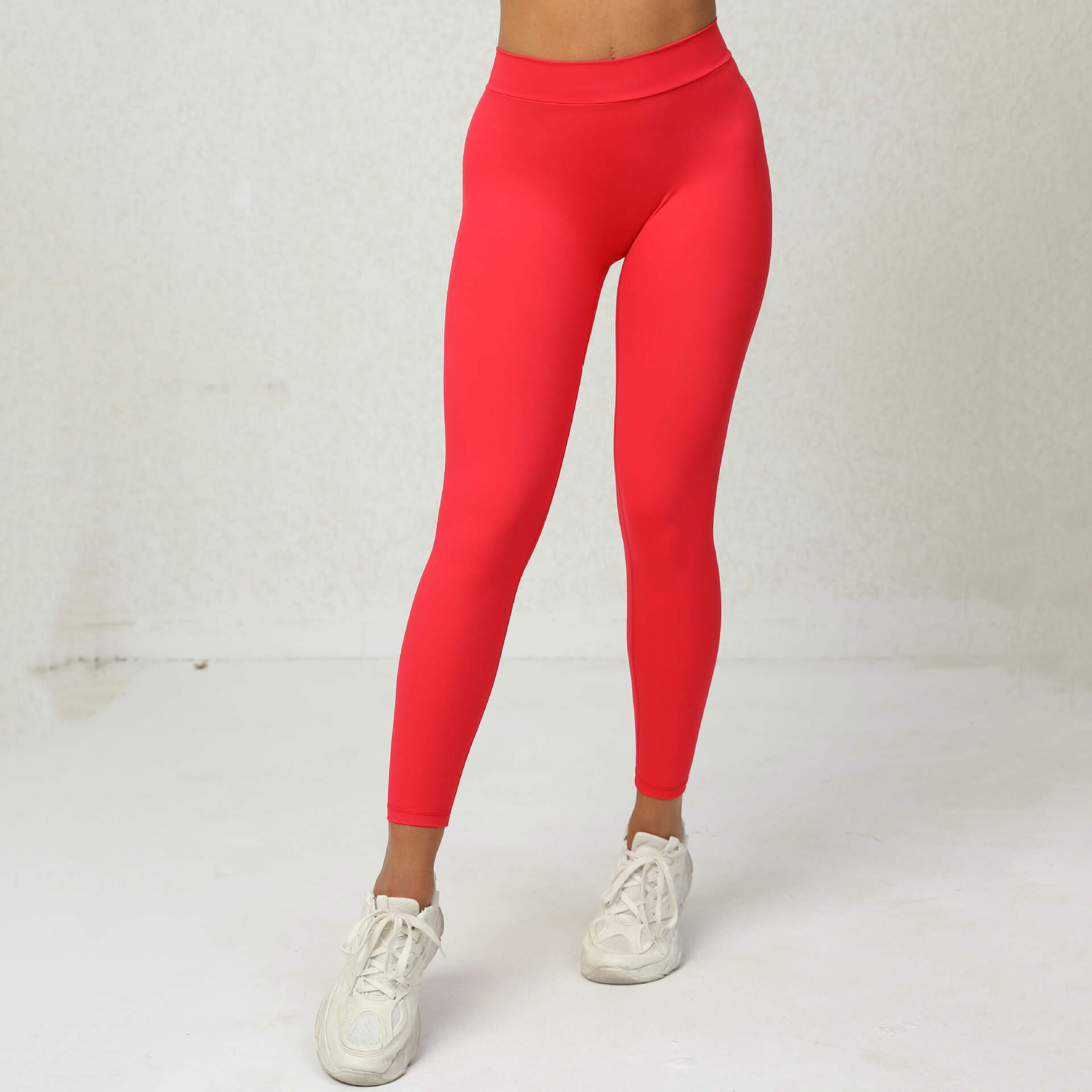 Tight no embarrassment line peach hip yoga pants