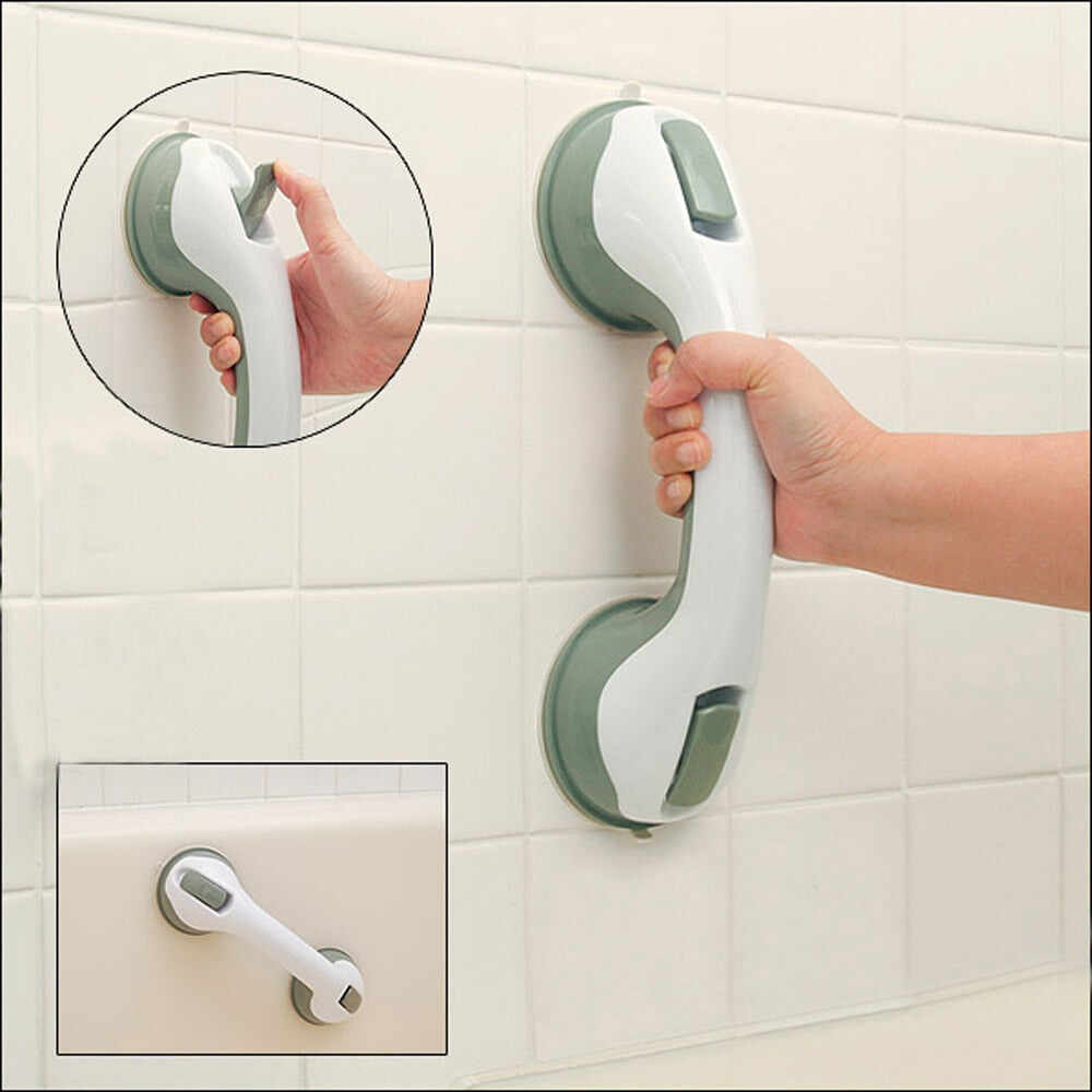 Grab bar with bathroom armrest and safety shower handle