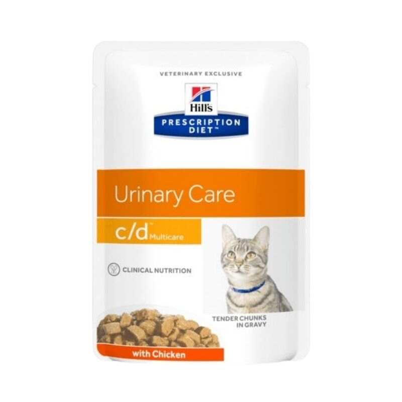 Hill's Prescription Diet - Feline c/d Multi Urinary Care Pouch with 