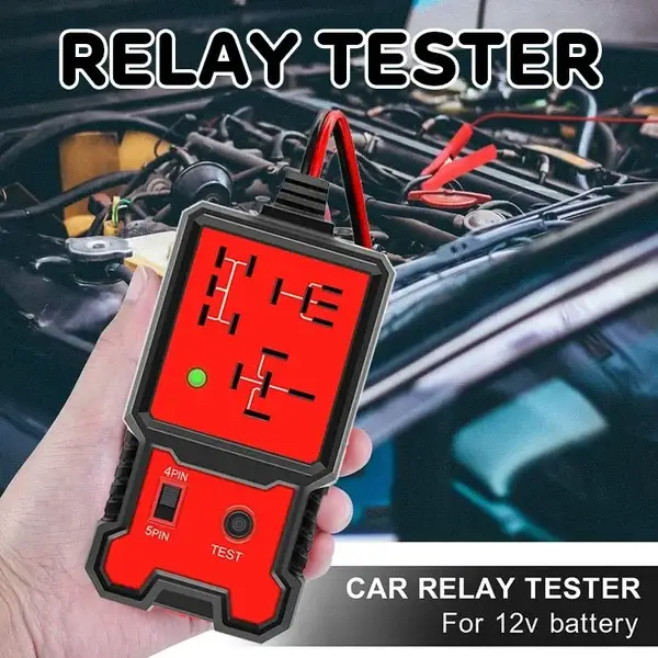 🛠Automotive Relay Tester🚗Circuit Tester 🛺Auto Repair Tool