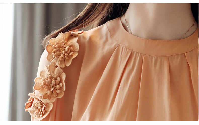 Sleeved Blouse Summer