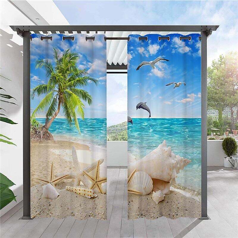 Waterproof Outdoor Curtain Privacy