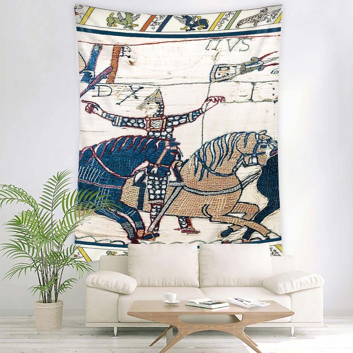 Bayeux Medieval Large Wall Tapestry Art Decor