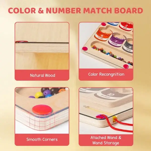 🔥LAST DAY PROMOTION- SALE 48% OFF🔥Magnetic Color and Number Maze