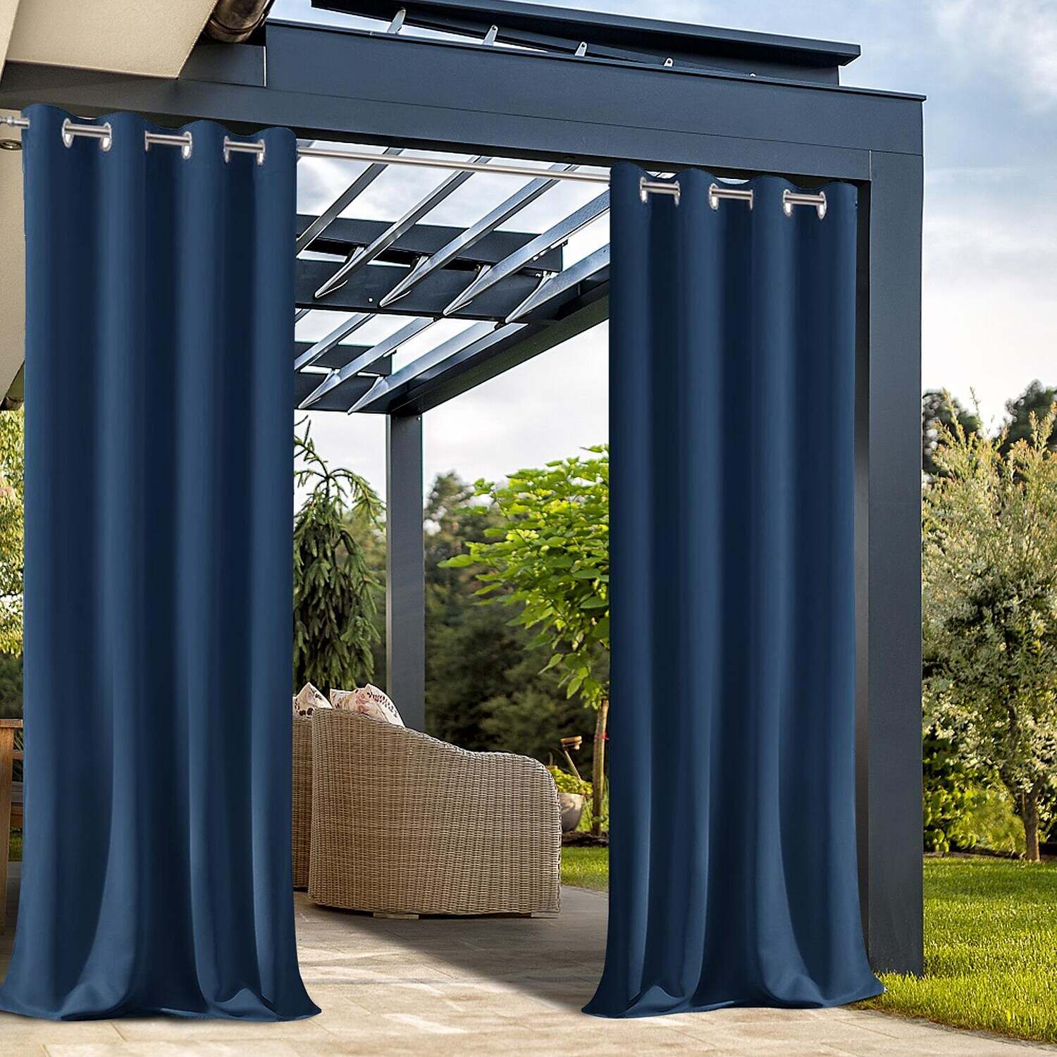 Waterproof Outdoor Curtain Privacy