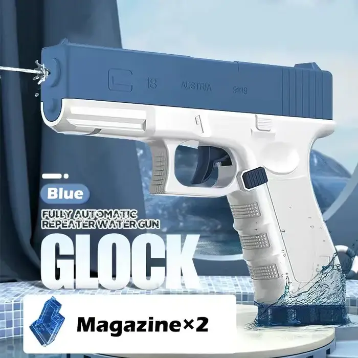 🎁Last Day Promotion SAVE 70% - 2023 New Glock Fast Shooting Water Gun(Buy 3 Free Shipping)