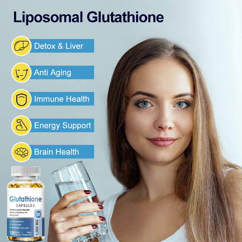 Glutathione Capsule Strong Antioxidant Anti-Aging Skin Whitening Liver Health