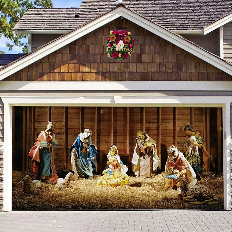 BIG SALE 49% OFF - Christmas 2023 Garage Door Decoration