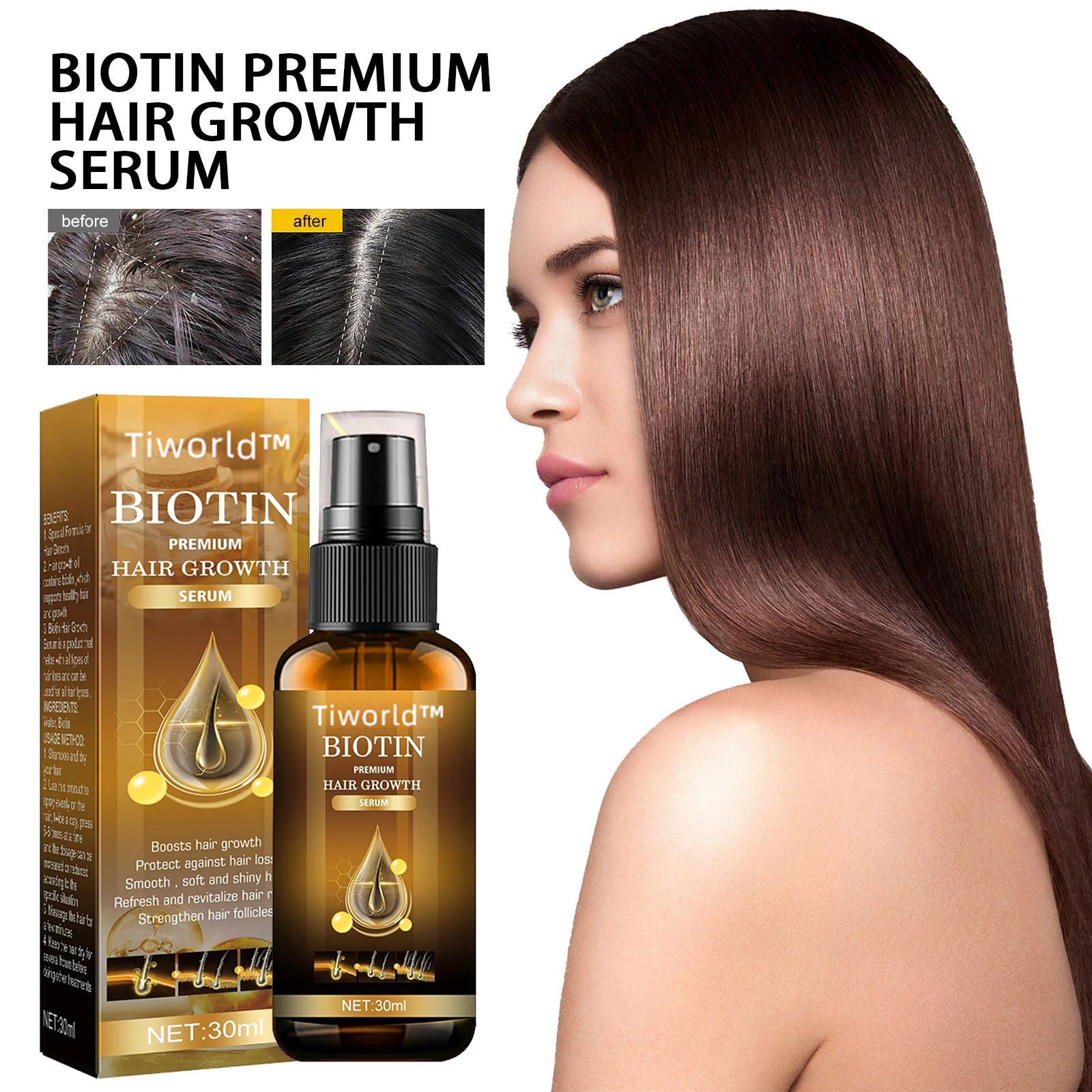 Tiworld Biotin Premium Hair Growth Serum