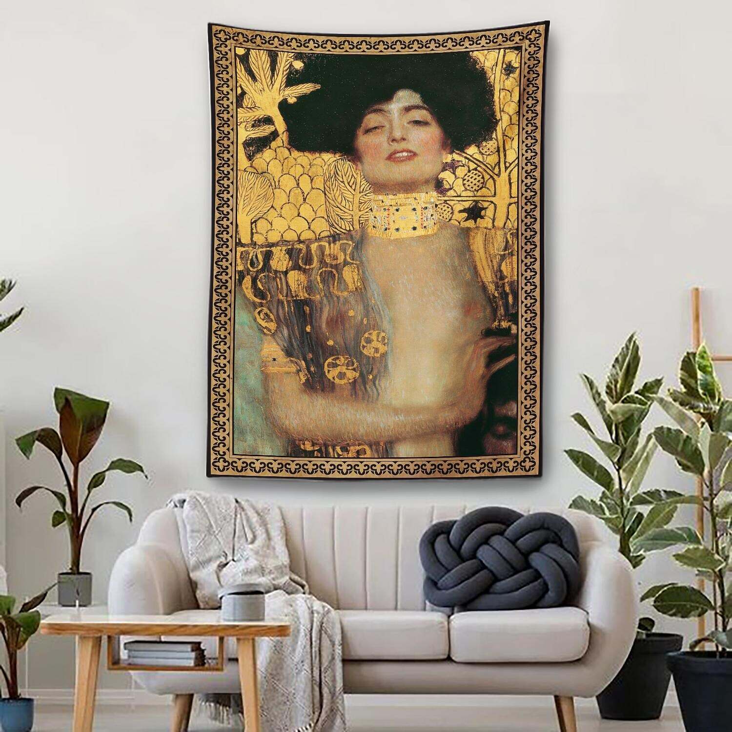 Gustav Klimt Famous Painting Wall Tapestry Art Decor