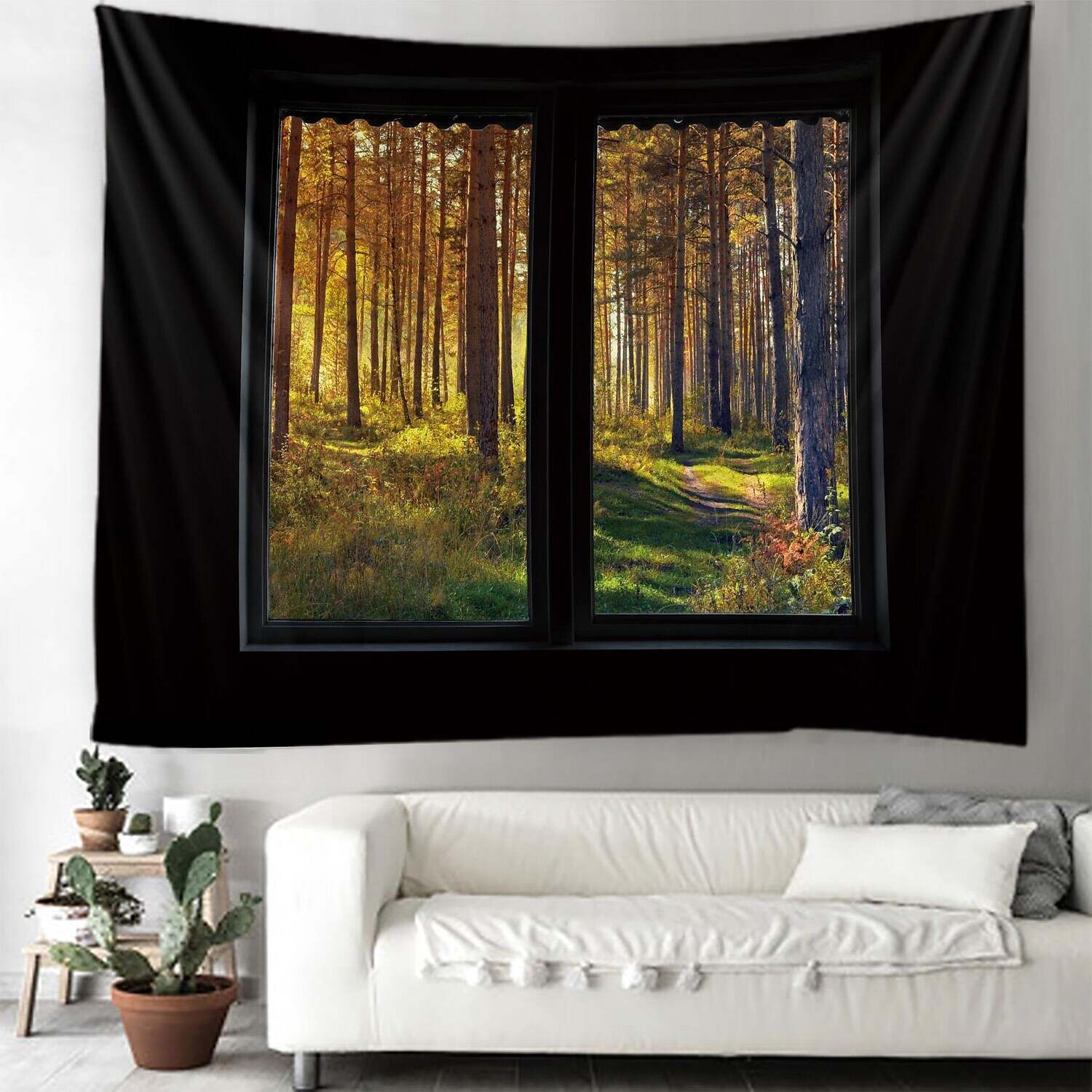 Nature Large Wall Tapestry Window Art Decor Photograph Backdrop