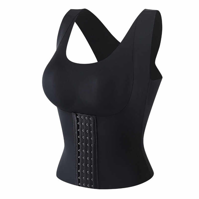 4-in-1 Waist Buttoned Bra Shapewear