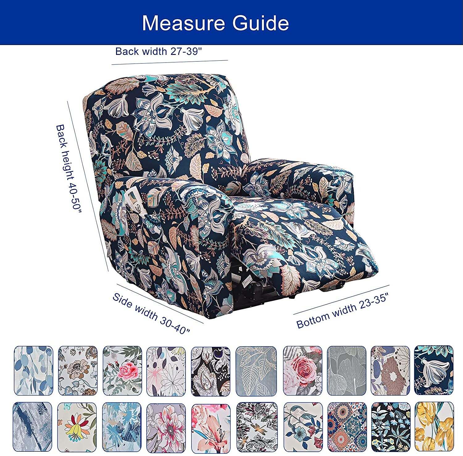 Stretch Recliner Slipcover Reclining Chair Cover